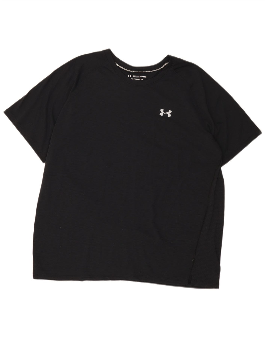 Under Armour Mens T-Shirt Top 2XL Black