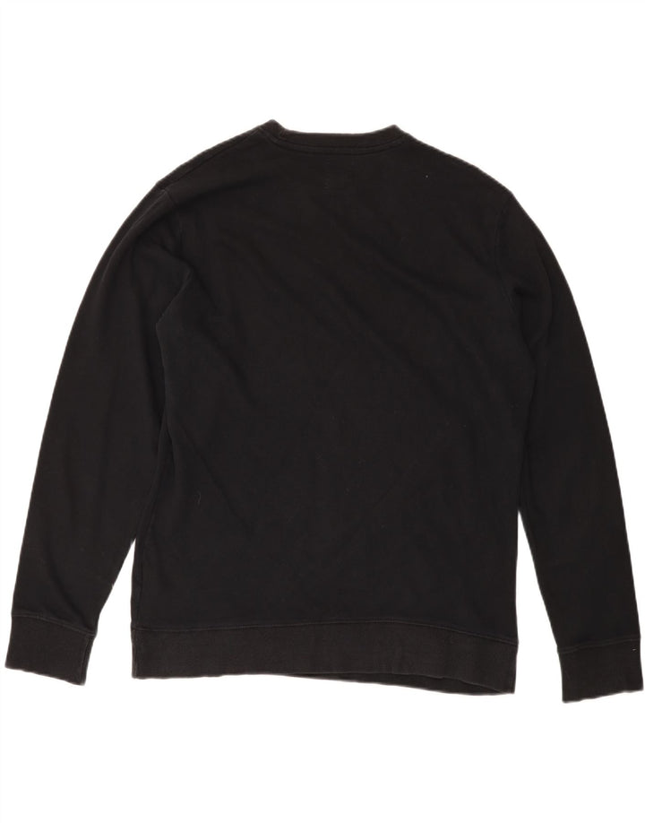 CHAMPION Mens Sweatshirt Jumper Medium Black Cotton Vintage Champion and Second-Hand Champion from Messina Hembry 