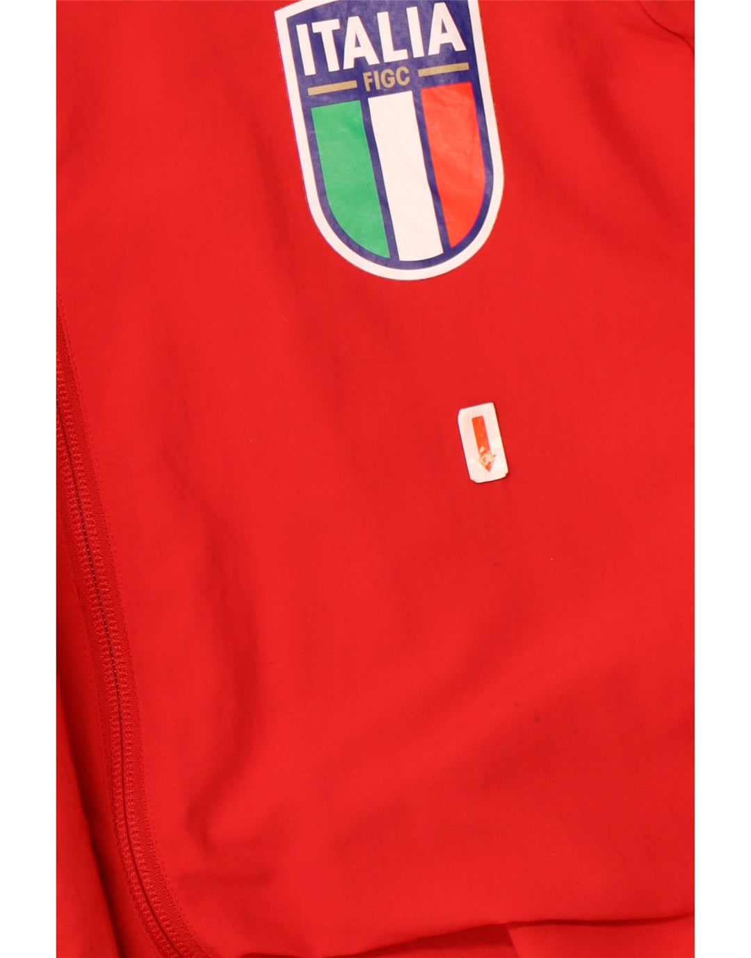 Adidas Mens Italia Tracksuit Top Jacket Large Red Polyamide