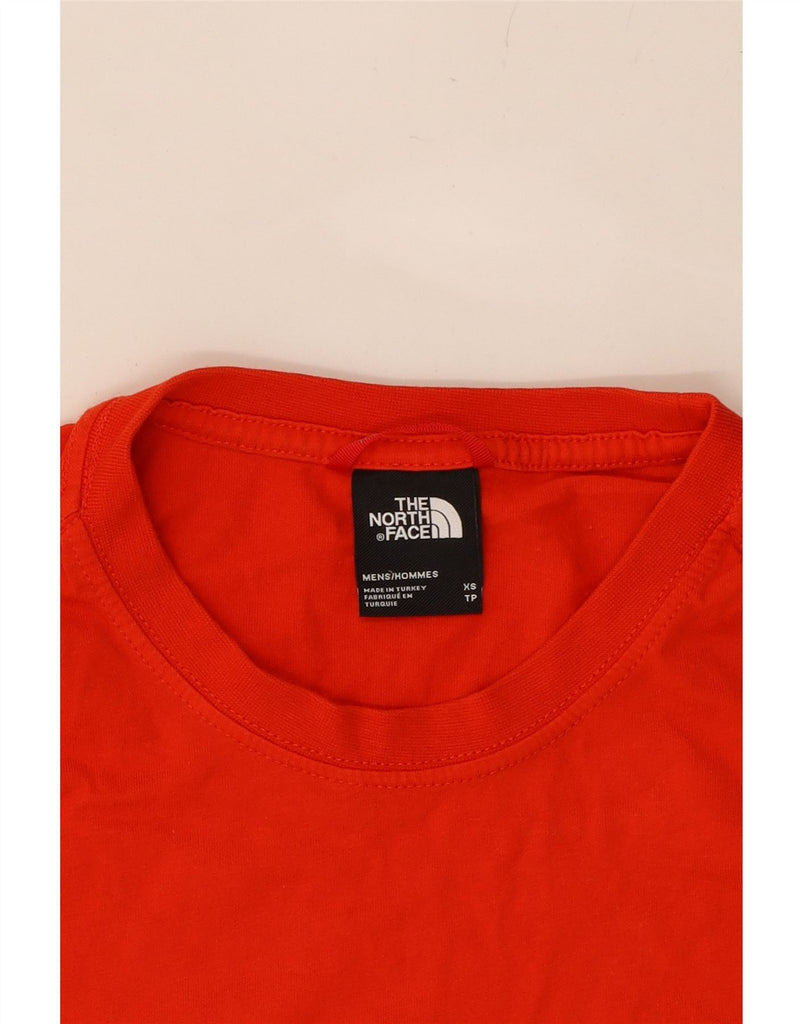 THE NORTH FACE Mens T-Shirt Top XS Red Cotton Vintage The North Face and Second-Hand The North Face from Messina Hembry 