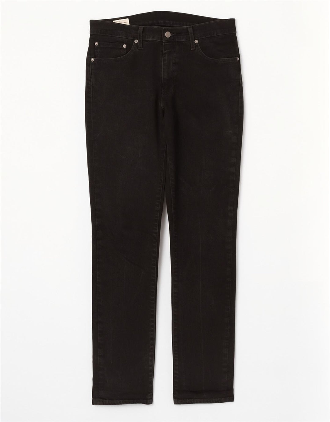 Levi's Mens 511 Slim Jeans  W32 L34 Black Cotton
