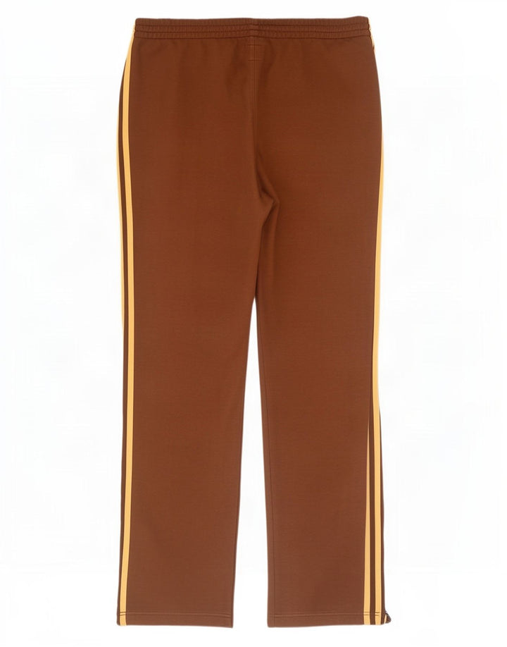 Adidas Mens Tracksuit Trousers Large Brown Cotton