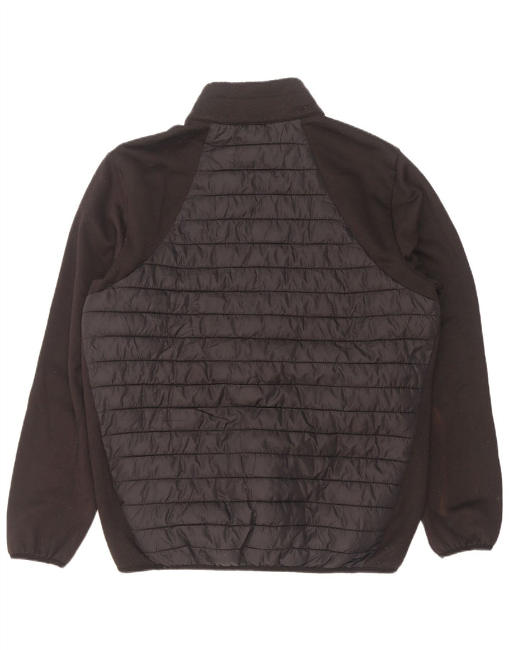 Calvin Klein Mens Golf Padded Jacket UK 38 Medium Black Polyester