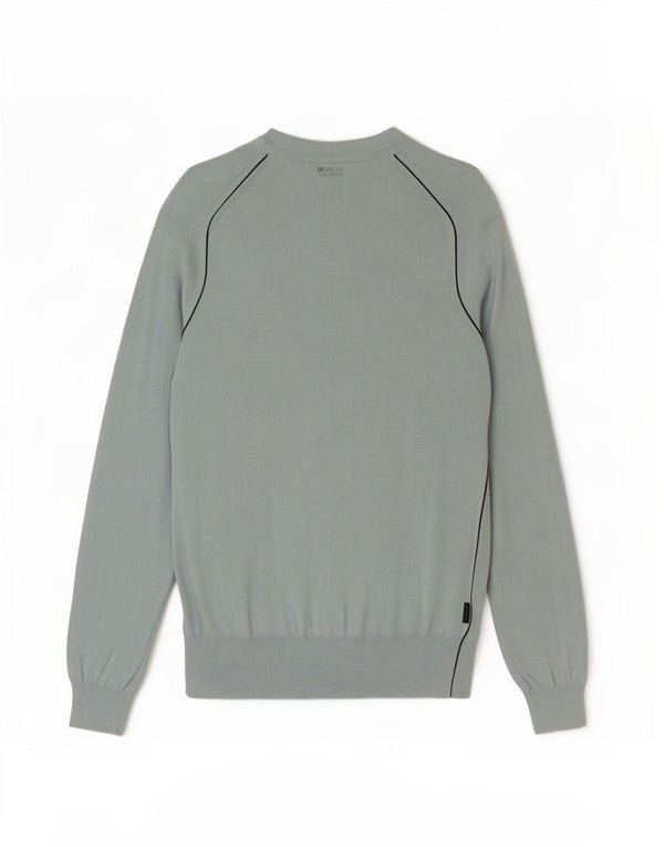 Hugo Boss Mens Crew Neck Jumper Sweater Medium Blue