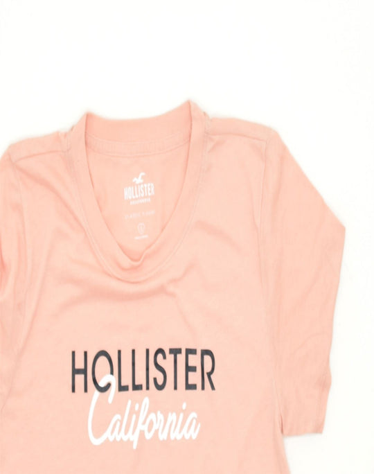 Orange 2024 hollister shirt