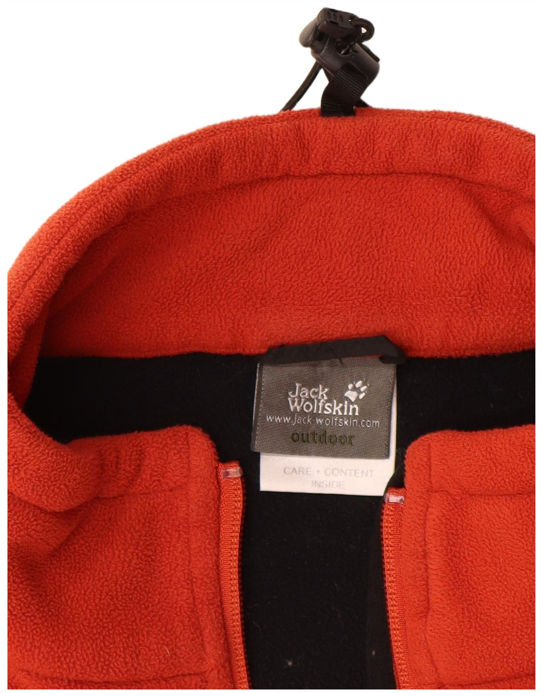 JACK WOLFSKIN Mens Fleece Jacket UK 44 XL Orange Polyester