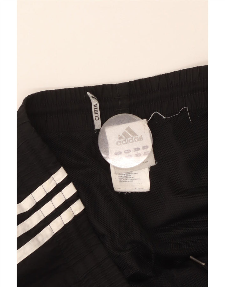 Adidas Mens Tracksuit Trousers Small  Black Polyester