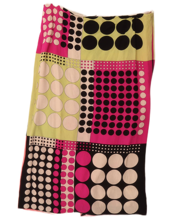Vintage Womens Straight Skirt Large W32 Multicoloured Geometric
