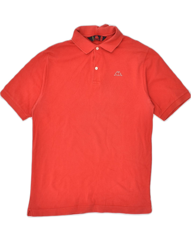 KAPPA Mens Polo Shirt Small Red Cotton | Vintage Kappa | Thrift | Second-Hand Kappa | Used Clothing | Messina Hembry 