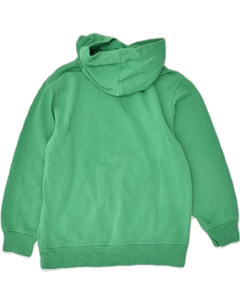 GAP Boys Graphic Hoodie Jumper 10-11 Years Large Green Cotton | Vintage Gap | Thrift | Second-Hand Gap | Used Clothing | Messina Hembry 