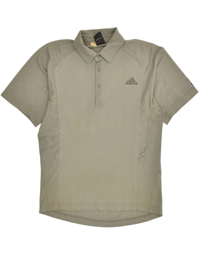 ADIDAS Mens Polo Shirt Small Grey Cotton | Vintage Adidas | Thrift | Second-Hand Adidas | Used Clothing | Messina Hembry 