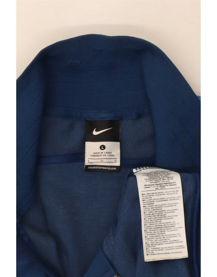 Nike Mens Tracksuit Top Jacket Large Navy Blue