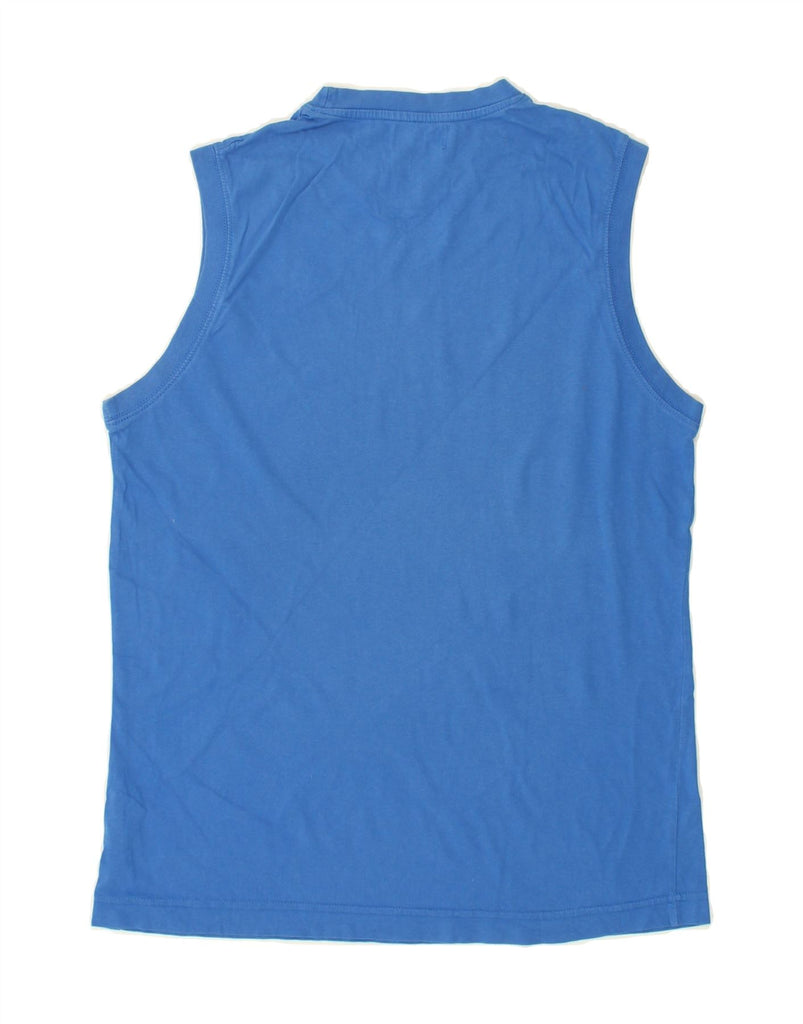 KAPPA Mens Vest Top Large Blue Cotton | Vintage Kappa | Thrift | Second-Hand Kappa | Used Clothing | Messina Hembry 