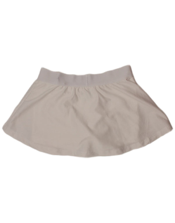 NIKE Girls Dri Fit Skort 8-9 Years Small White
