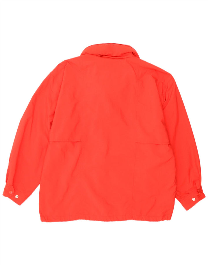 Klepper Womens Gore-Tex Hooded Windbreaker Jacket EU 40 Medium Red