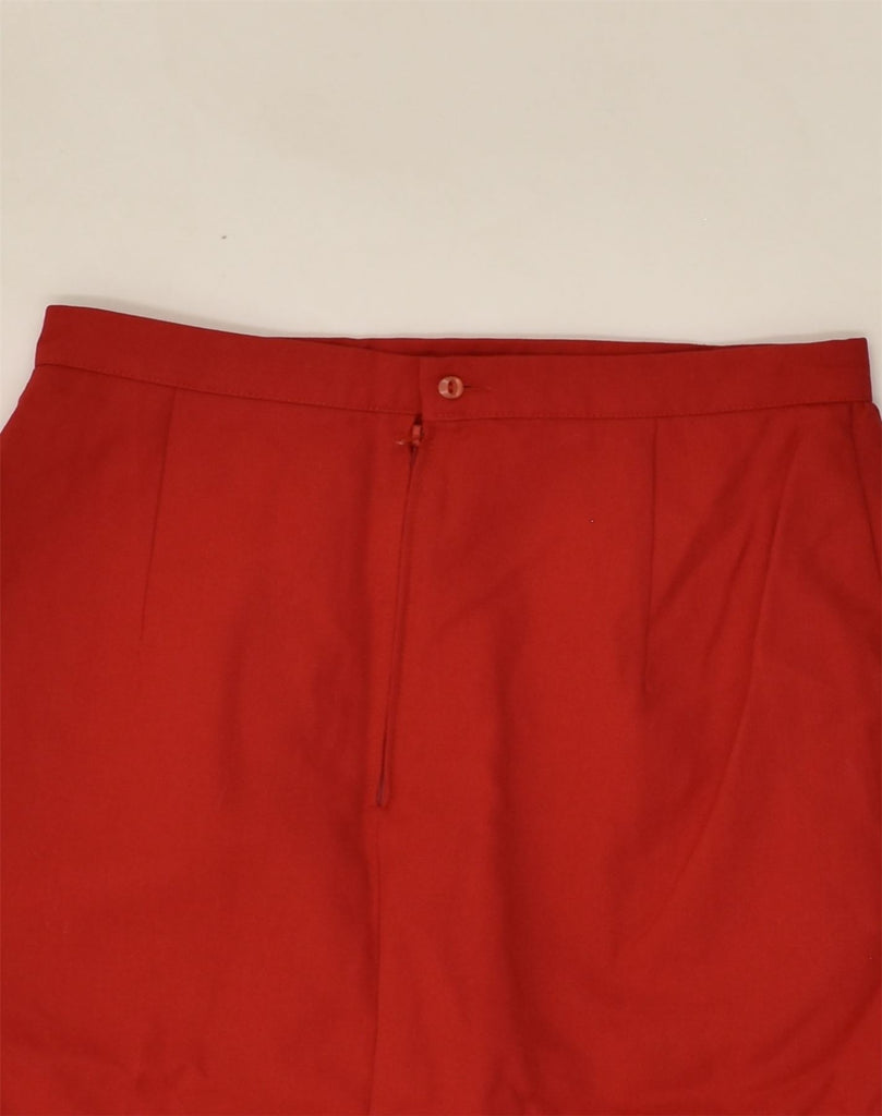 VINTAGE Womens High Waist Straight Skirt W26 Small Red | Vintage Vintage | Thrift | Second-Hand Vintage | Used Clothing | Messina Hembry 