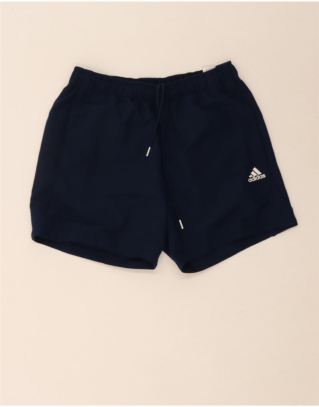 ADIDAS Mens Climalite Sport Shorts Medium  Navy Blue Polyester
