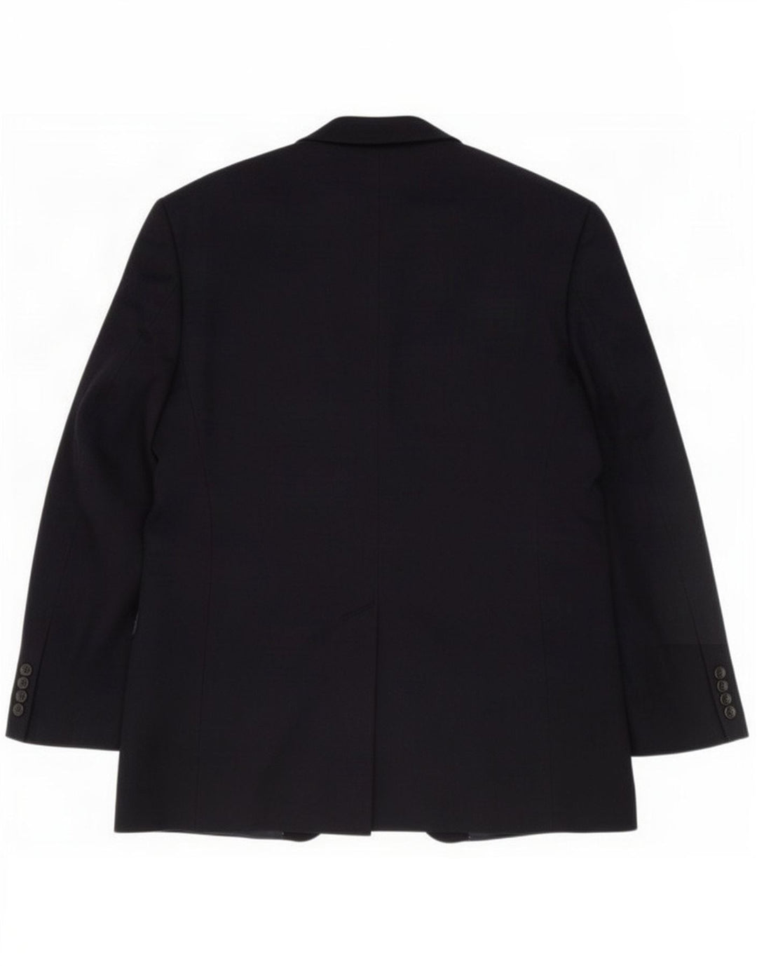 Nautica Mens 2 Button Blazer Jacket IT 42 XL Navy Blue Wool
