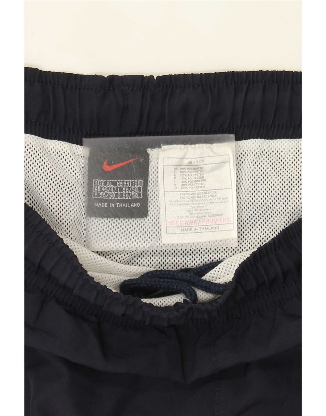 Nike Mens Sport Shorts XL  Navy Blue Polyester
