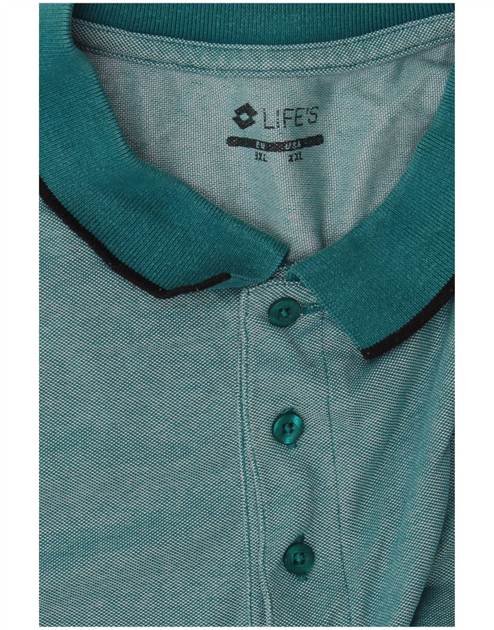 Lotto Mens Polo Shirt 2XL Green