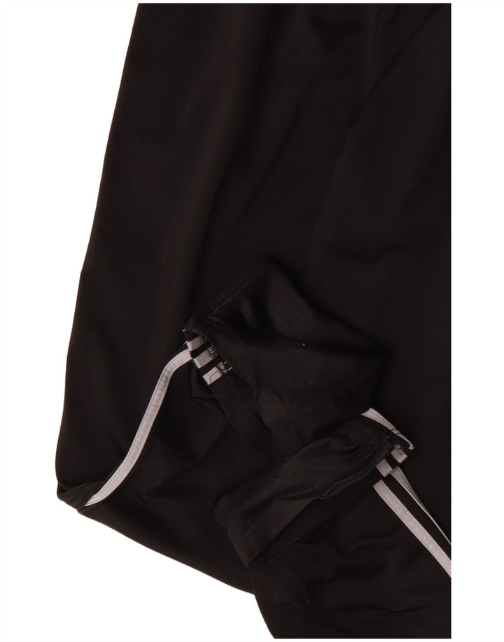 Adidas Mens Tracksuit Trousers UK 36/38 Small Black Polyester