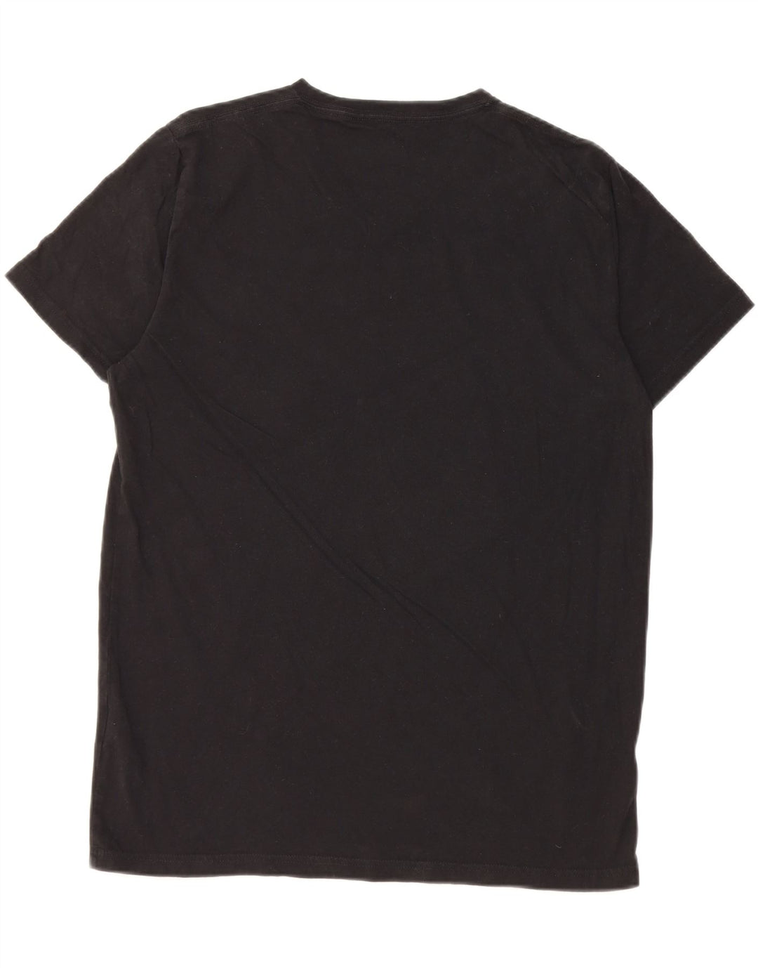 Hollister Mens T-Shirt Top Medium Black Cotton
