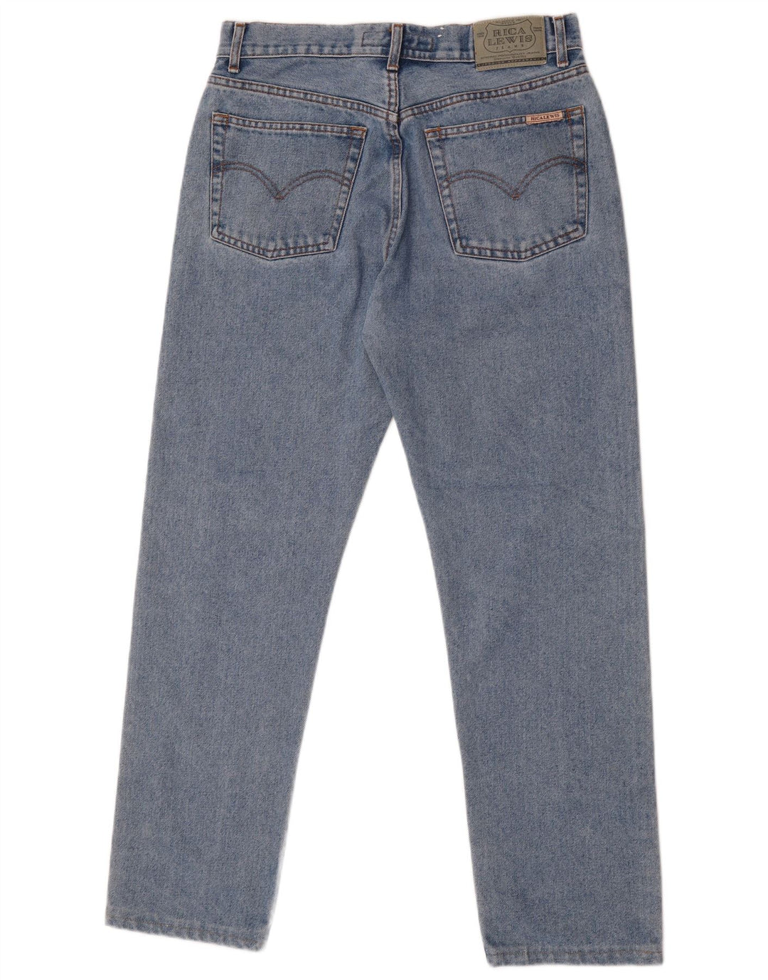 Rica Lewis Mens Straight Jeans W33 L31 Blue