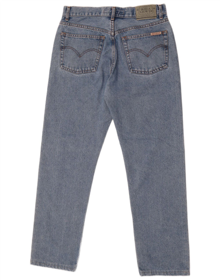 Rica Lewis Mens Straight Jeans W33 L31 Blue