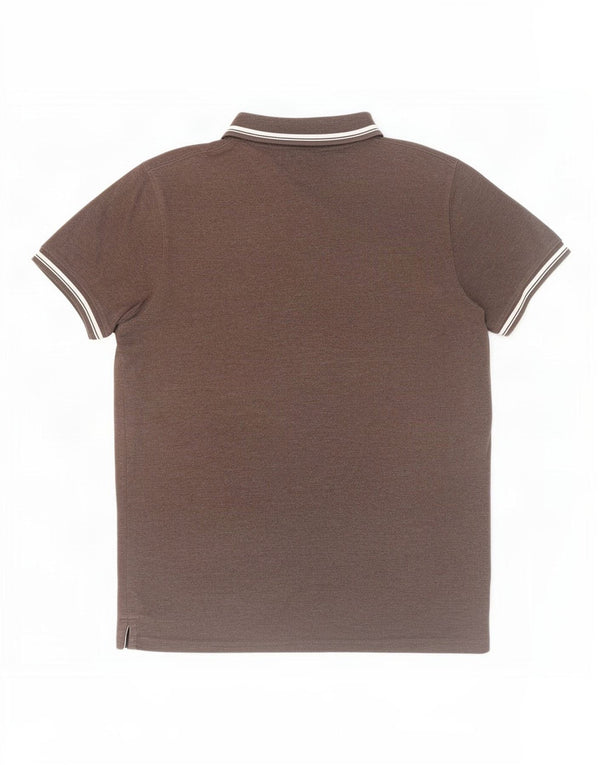 Sergio Tacchini Mens Polo Shirt Large Brown