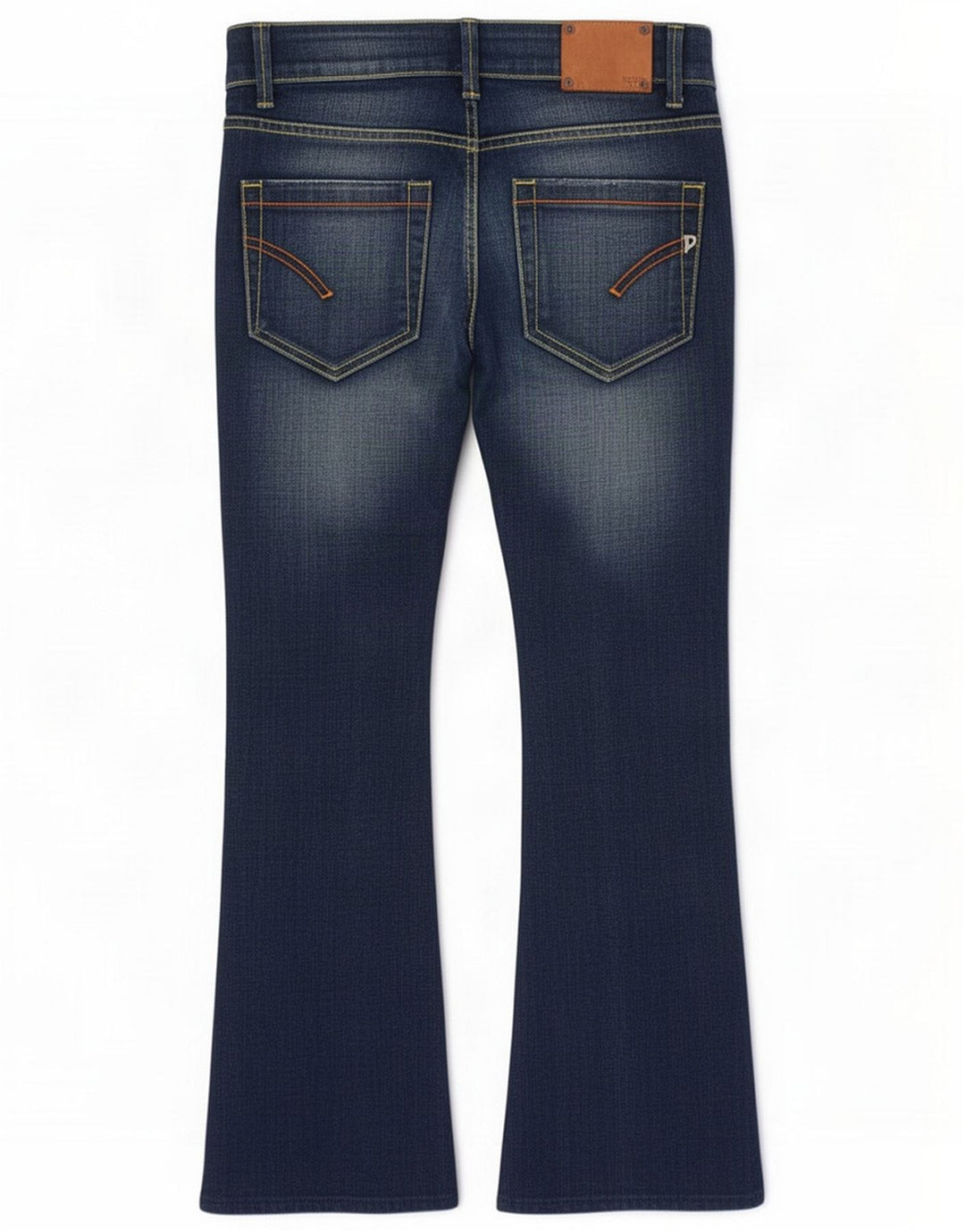 Dondup Womens Bootcut Jeans W29 L28 Blue Cotton