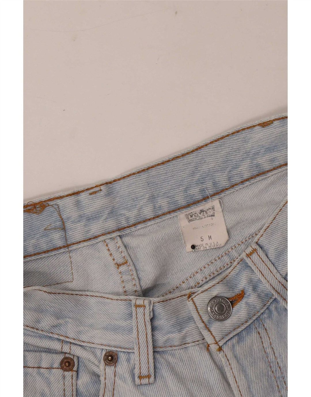 Levi's Womens Tapered Jeans US 5 Small W28 L29 Blue Cotton