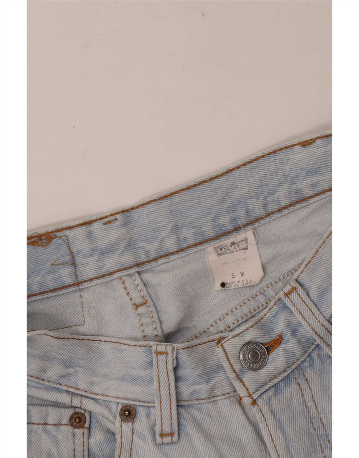 Levi's Womens Tapered Jeans US 5 Small W28 L29 Blue Cotton