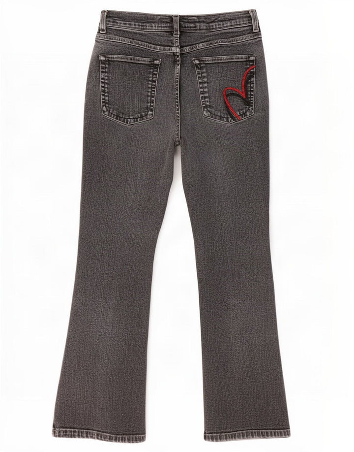 Marks & Spencer Womens Per Una Bootcut Jeans UK 14 Medium W30 L27 Grey