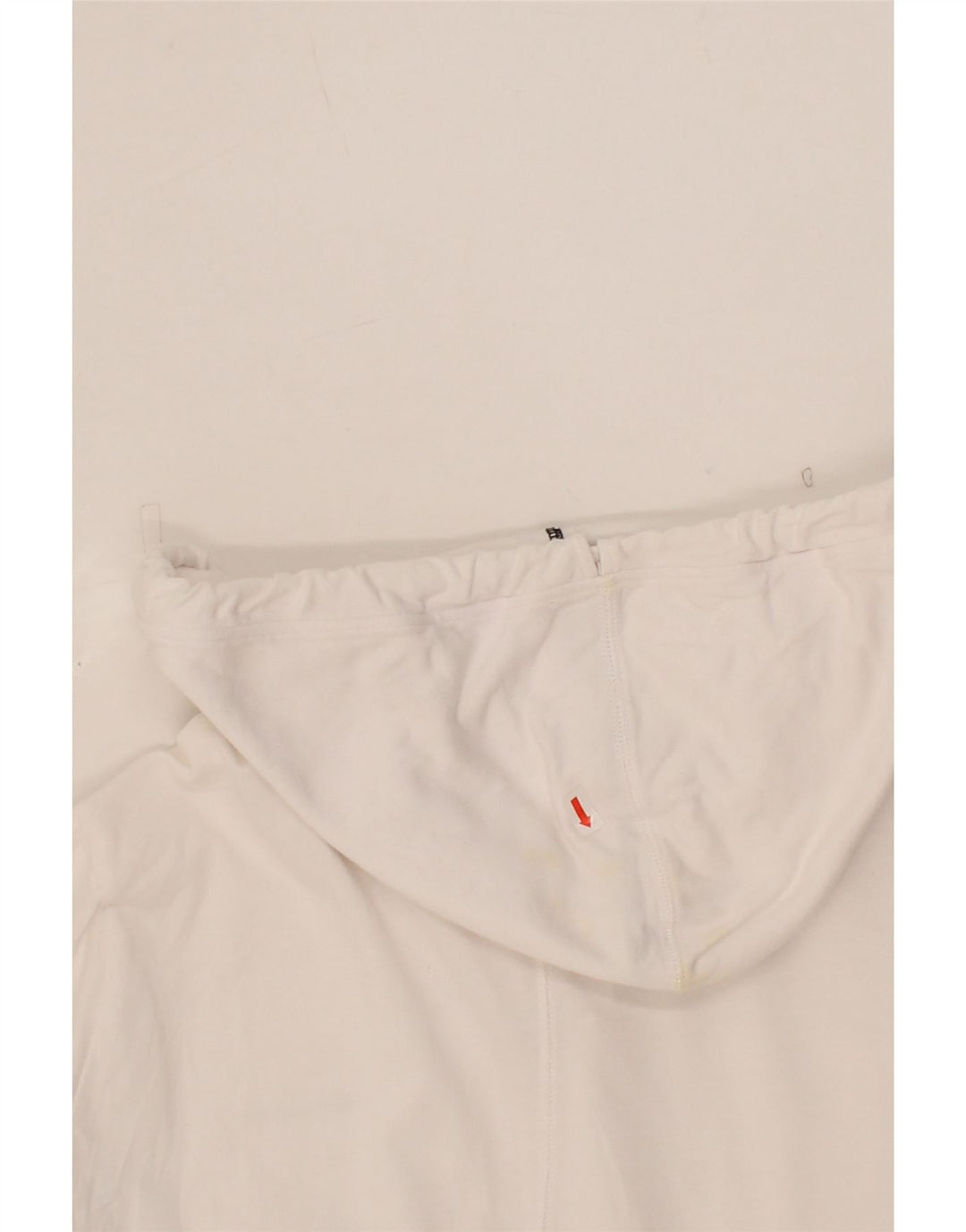 CHAMPION Womens Zip Hoodie Sweater UK 12 Medium White Cotton Vintage Champion and Second-Hand Champion from Messina Hembry 