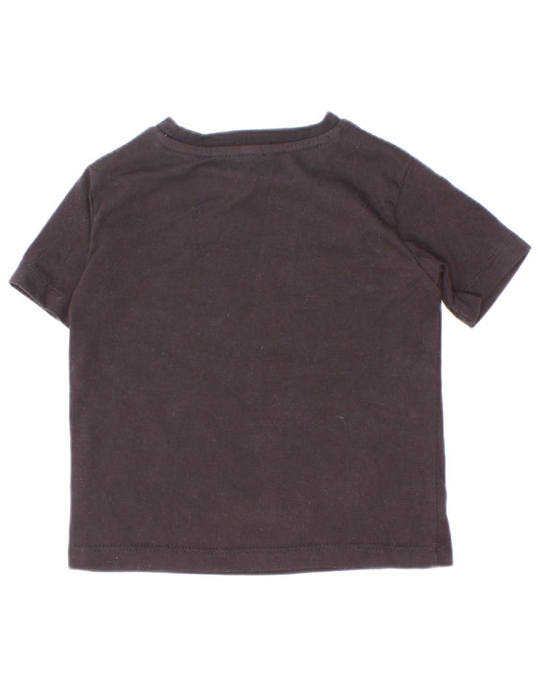 Reebok Baby Boys Graphic T-Shirt Top 12-18 Months Black Cotton