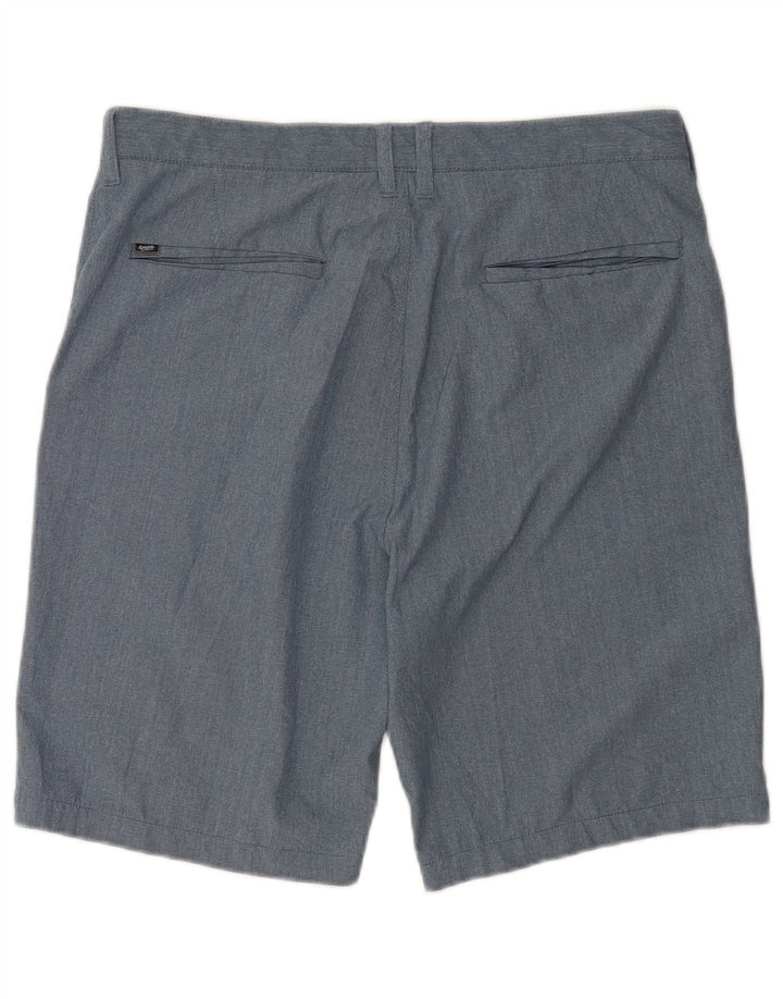 Billabong Mens Chino Shorts W32 Medium Blue Polyester