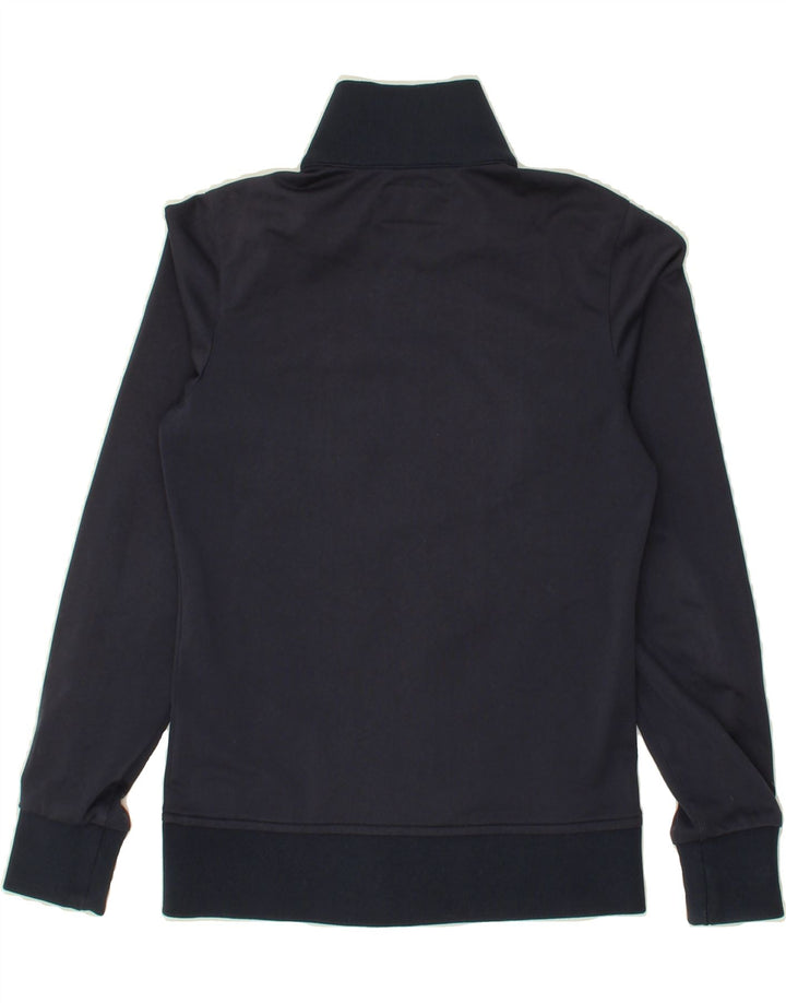 REEBOK Womens Tracksuit Top Jacket UK 8 Small Navy Blue Polyester Vintage Reebok and Second-Hand Reebok from Messina Hembry 
