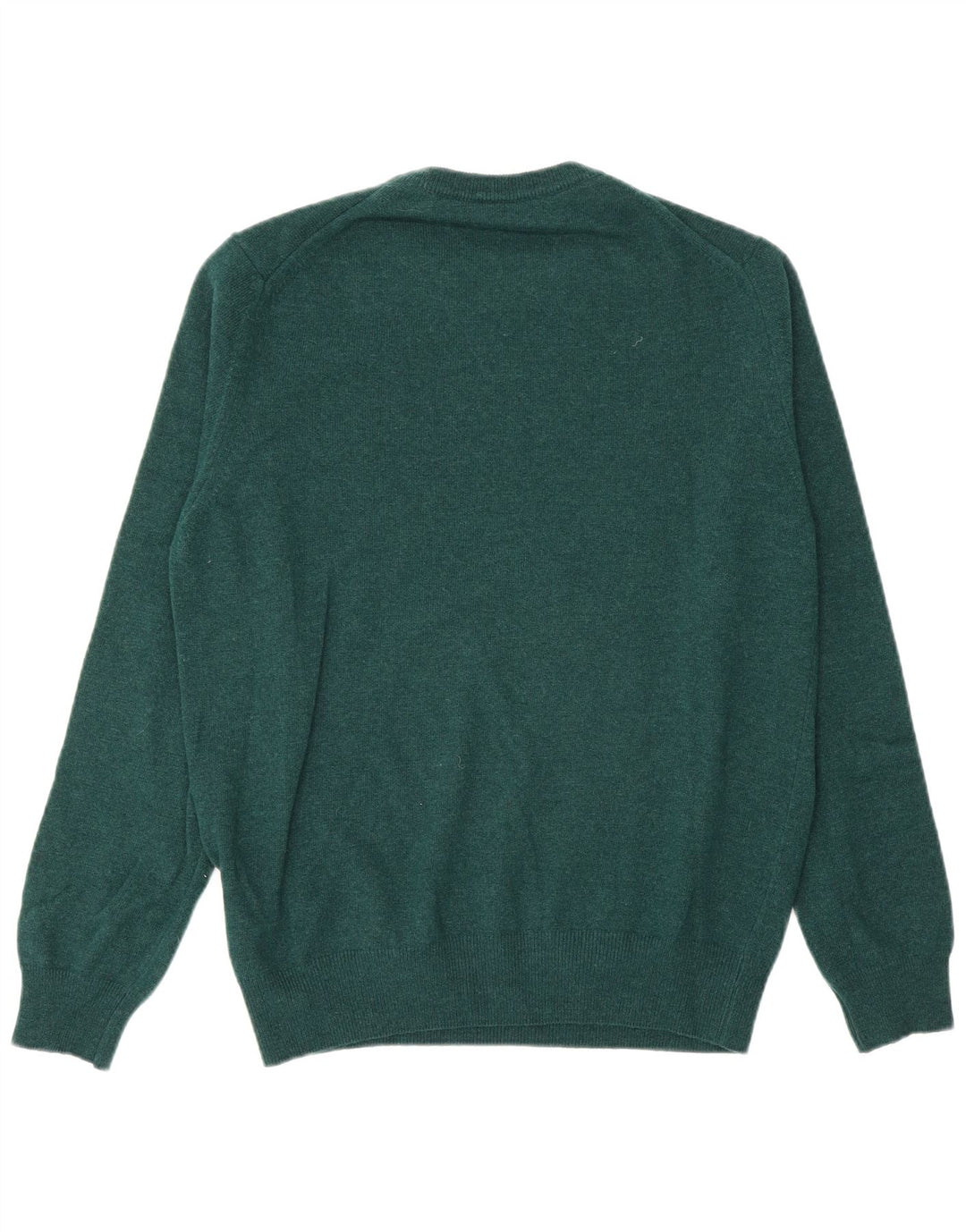 Marina Yachting Mens Crew Neck Jumper Sweater Medium Green Wool