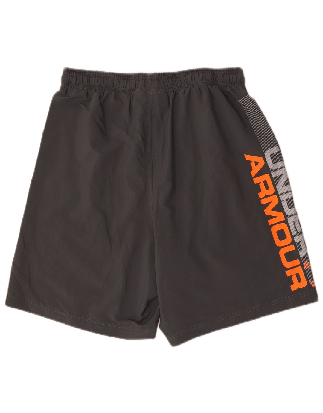 Under Armour Mens Heat Gear Graphic Sport Shorts Medium Grey