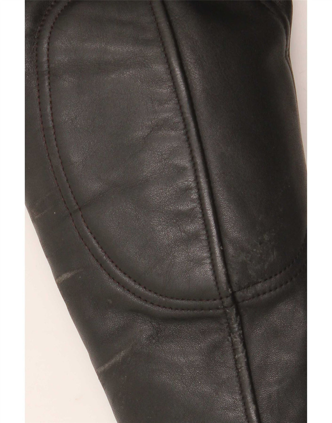 Belo Tours Mens Leather Racer Jacket EU 50 Large Black