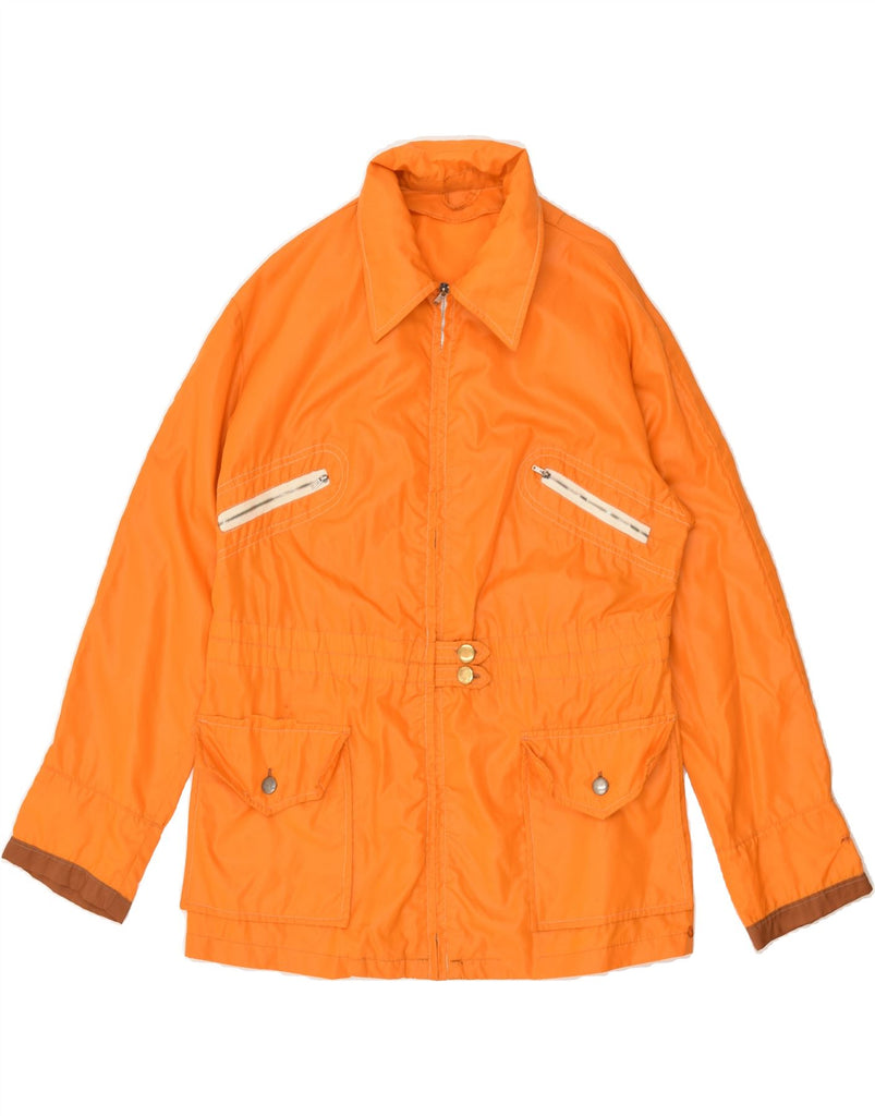 VINTAGE Womens Utility Jacket UK 18 XL Orange | Vintage Vintage | Thrift | Second-Hand Vintage | Used Clothing | Messina Hembry 