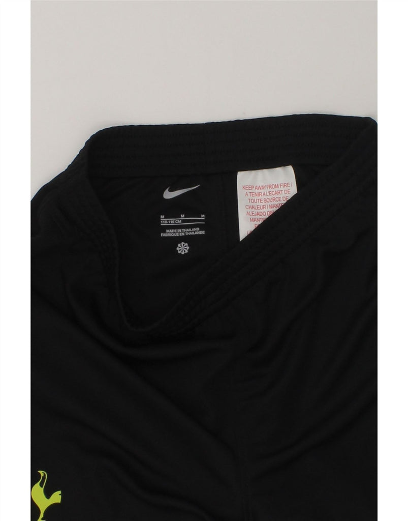 NIKE Boys Graphic Sport Shorts 5-6 Years Medium Black Polyester | Vintage Nike | Thrift | Second-Hand Nike | Used Clothing | Messina Hembry 