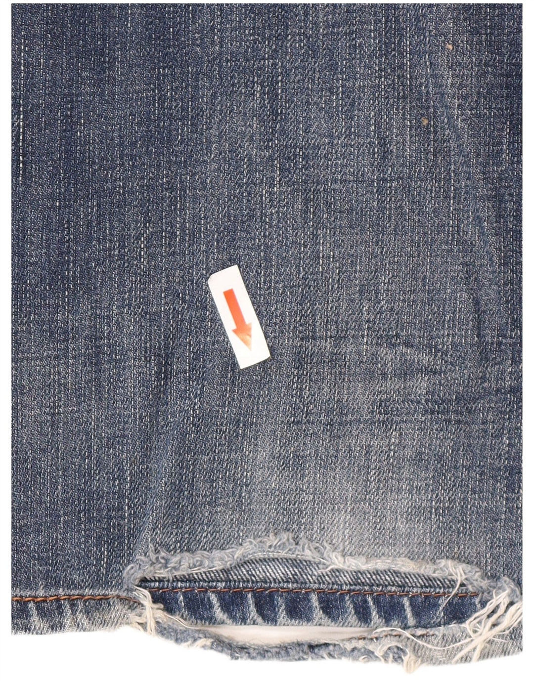 Tommy Hilfiger Mens Regular Fit Straight Jeans W38 L34 Blue Cotton