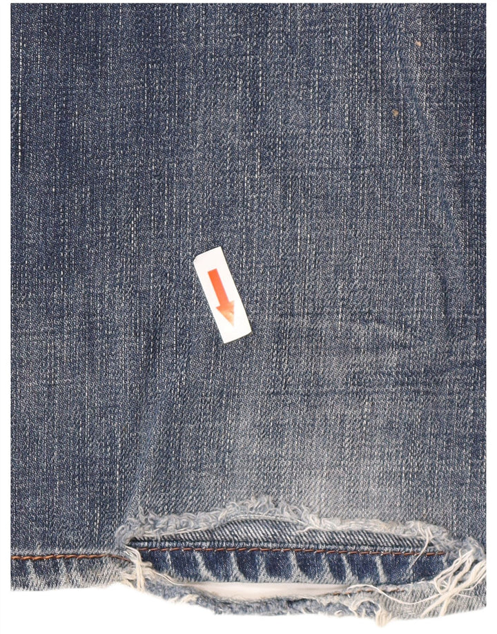 Tommy Hilfiger Mens Regular Fit Straight Jeans W38 L34 Blue Cotton