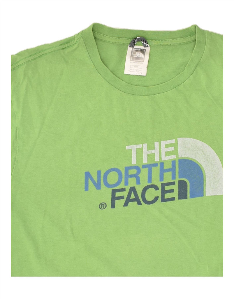 THE NORTH FACE Mens Graphic T-Shirt Top Medium Green Cotton | Vintage The North Face | Thrift | Second-Hand The North Face | Used Clothing | Messina Hembry 