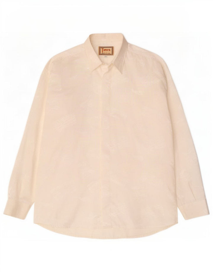 Tipo' S Mens Shirt Large White Polyester