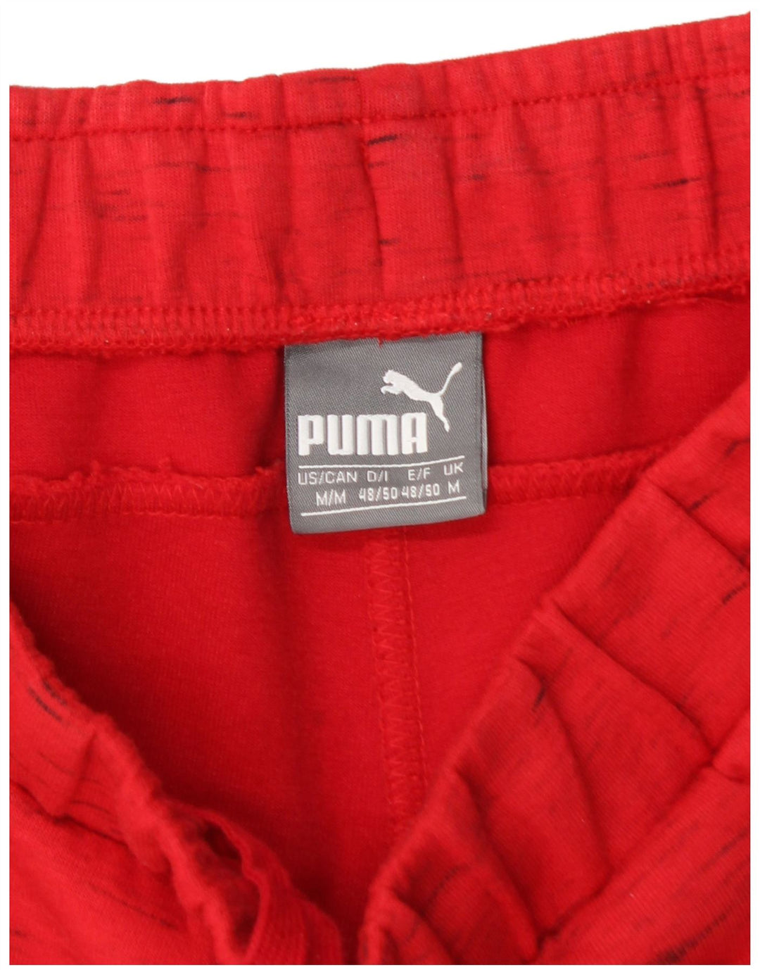 Puma Mens Sport Shorts Medium Red Colourblock