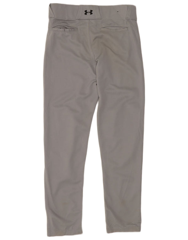 Under Armour Boys Slim Casual Trousers 13-14 Years XL W30 L29 Grey
