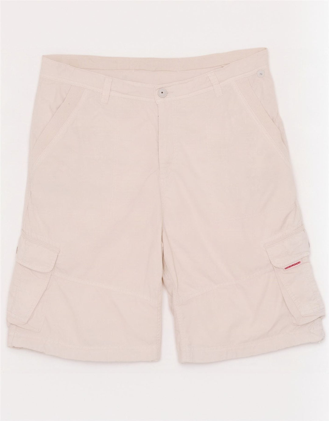 Ultramagnetic Mens Cargo Shorts XL W38 White Cotton