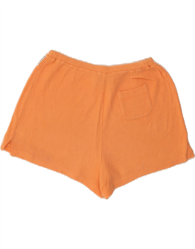 ARMANI Womens Casual Shorts UK 14 Medium W30  Orange Vintage Armani and Second-Hand Armani from Messina Hembry 